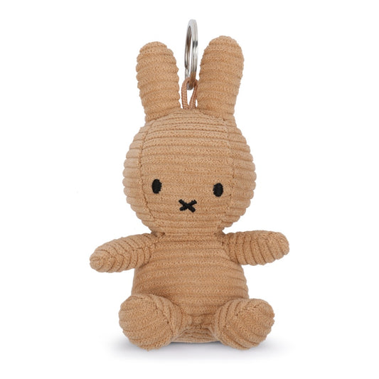 Miffy Keychain ECO Corduroy Beige 10cm